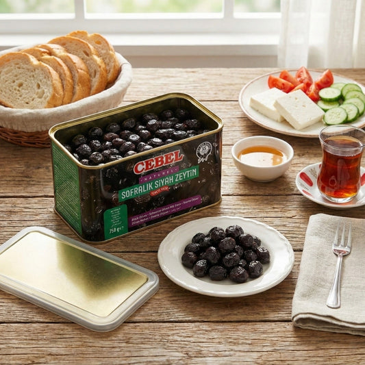 Zwarte Cebel Olijven 750g | € / stuk