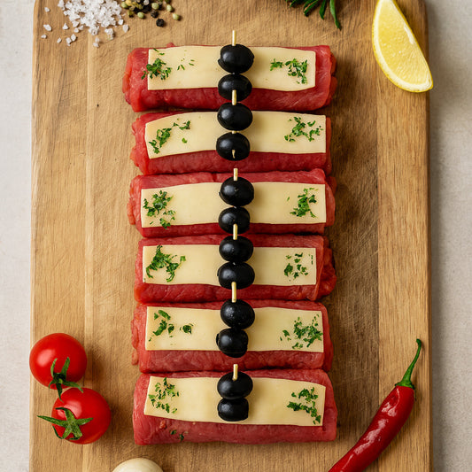 Oiseaux Sans Tête Beef Rolls | € / kg