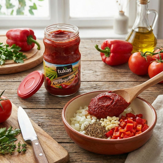 Tukaş Pittige Peperpasta 700g | € / stuk